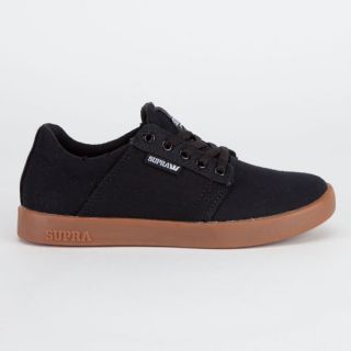 Westway Boys Shoes Black/White/Gum In Sizes 5.5, 4, 3.5, 2, 1, 4.5, 3, 5,