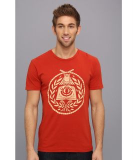 Element Wisdom S/S Tee Mens Short Sleeve Pullover (Red)