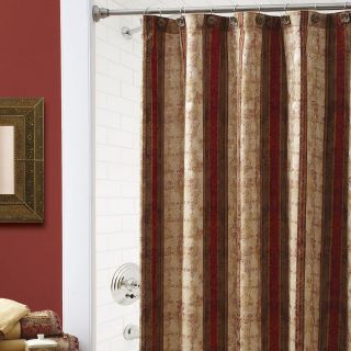 Croscill Classics Belmont Shower Curtain, Red
