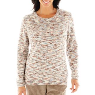 Alfred Dunner Ice Queen Space Dyed Sweater, Womens