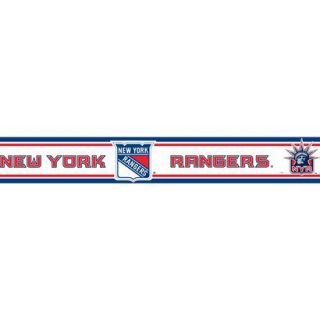 New York Rangers Wallborder   5.5x15