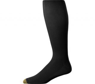 Mens Gold Toe Metropolitan OTC 101H (12 Pairs)   Black Dress Socks