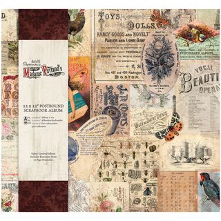 Papermania Madame Payraud Postbound Album 12x12in