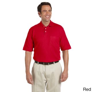 Mens Performance Plus Pique Polo With Pocket