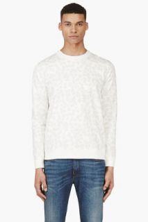 A.p.c. Ivory Leopard Spot Sweater