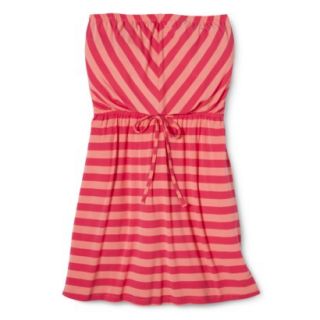 Mossimo Supply Co. Juniors Plus Size Strapless Dress   Coral 2X