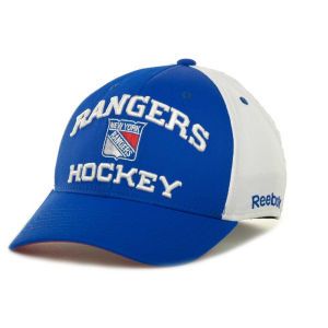 New York Rangers Reebok NHL Locker Room Flex Cap