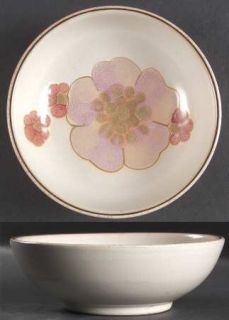 Denby Langley Gypsy Coupe Cereal Bowl, Fine China Dinnerware   Lavender & Pink F
