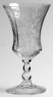 Cambridge Chantilly Juice Glass   Stem #3625, Etched