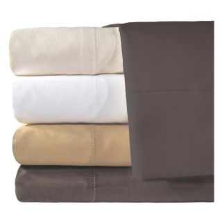 American Heritage 800tc Set of 2 Egyptian Cotton Sateen Solid Pillowcases,