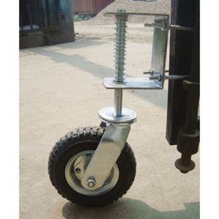Gate Wheel with Suspension   210 Lb. Capacity, 8 Inch Pneumatic Tire, Model CT 