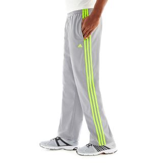 Adidas 3 Stripe Pants, Green/Grey, Mens