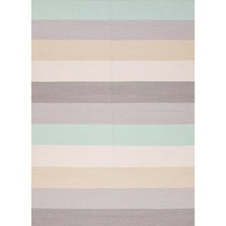 Flat Weave Stripe Runner (26 X 8)