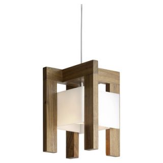 Cerno Laurus 1 Light Extended Pendant 06 150 W EXT Finish Dark Stained