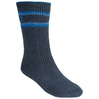 Columbia Sportswear Striped Socks   2 Pack  Wool Blend (For Men)   BLACK (10/13 )