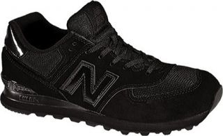Mens New Balance M574   Black Training Shoes
