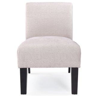 DHI Deco Solid Fabric Slipper Chair AC DE LC023 D Color Lavender