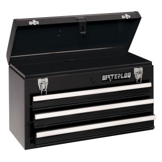 Waterloo 3 Drawer Portable Chest Multicolor   MP 2012BK