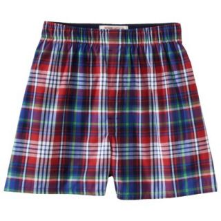 Mossimo Supply Co. Mens Plaid Boxers   Red XL