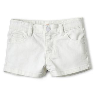 JOE FRESH Joe Fresh Colored Shorts   Girls 1t 5t, White, White