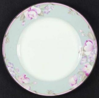 Mikasa Braemar Gray Dinner Plate, Fine China Dinnerware   Fine China,Gray Band,P