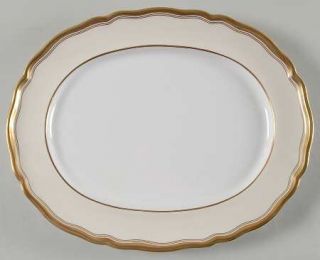 Spode Stratford 14 Oval Serving Platter, Fine China Dinnerware   Stafford, Bone