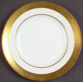 Minton Buckingham Bread & Butter Plate, Fine China Dinnerware   Gold Encrusted,