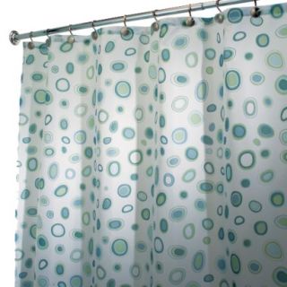InterDesign Kiko Shower Curtain   Blue/Green (72x72)