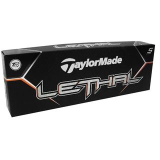 Taylormade Lethal Golf Ball Pack Of 12 (WhiteDimensions 12 inches long x 8 inches wide x 4 inches highWeight 2 poundsSta white cast urethane cover material promotes optimum feel and tour caliber spinSeamless LDP dimple pattern promotes the most penetrat