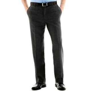 CLAIBORNE Slim Fit Flat Front Suit Pants, Gray, Mens