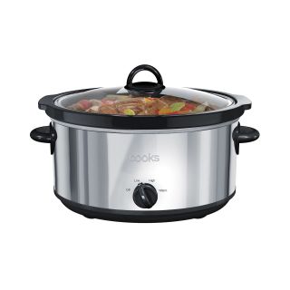 Cooks 6 qt. Stainless Steel Slow Cooker