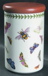 Portmeirion Botanic Garden Butterflies Storage Jar and Lid, Fine China Dinnerwar