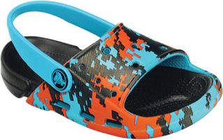 Infants/Toddlers Crocs Electro Digi Camo Slide   Black/Surf Casual Shoes