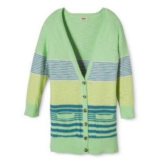 Mossimo Supply Co. Juniors Boyfriend Cardigan   Green XS(1)