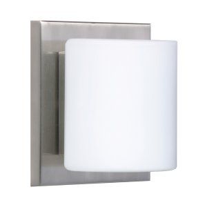 Besa Lighting BEL 1WS 787307 SN Paolo Bath and Vanity Light