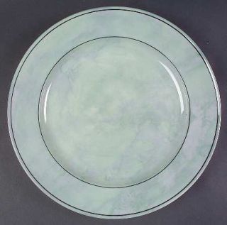 Studio Nova Neopolitan Jade 12 Chop Plate/Round Platter, Fine China Dinnerware