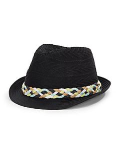 Packable Braided Fedora