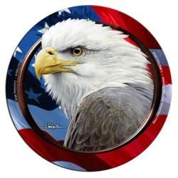 Rico Industries Eagle With Flag Neoprene Coasters (set Of 4)