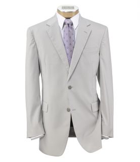 Executive 2 Button Poplin Plain Front Suit JoS. A. Bank