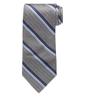 Signature Melange Blue Stripe Tie JoS. A. Bank