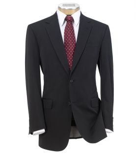 Tropical Blend 2 Button Tailored Fit Suit with Plain Front Trousers JoS. A. Bank