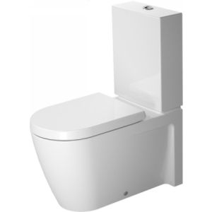 Duravit 2129090092 Starck 2 Toilet Close Coupled Washdown Model Without Cistern/