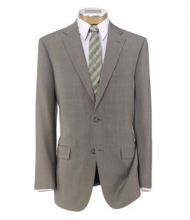 Traveler Tailored Fit 2 Button Suit with Plain Front Trousers Extended Sizes JoS