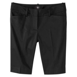 Mossimo Petites Bermuda Shorts   Black 16P