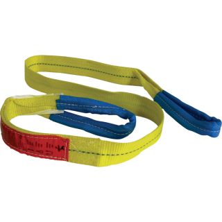 Portable Winch Polyester Sling   8ft.L, Model PCA 1259