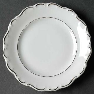 Schumann   Bavaria Platinum Scroll Bread & Butter Plate, Fine China Dinnerware  