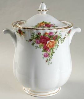 Royal Albert Old Country Roses Cookie Canister with Lid, Fine China Dinnerware  
