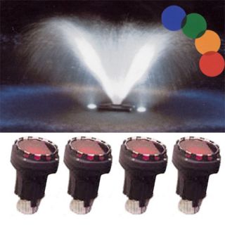 Set of Four Water Fountain Lights Multicolor   FOURPACK