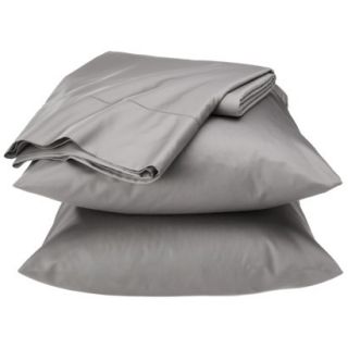 600 Thread Count (Egyptian Cotton) Sheet Set   Light Grey (Queen), by