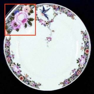Thomas Elmsford Dinner Plate, Fine China Dinnerware   Multicolor Bird  Of Paradi